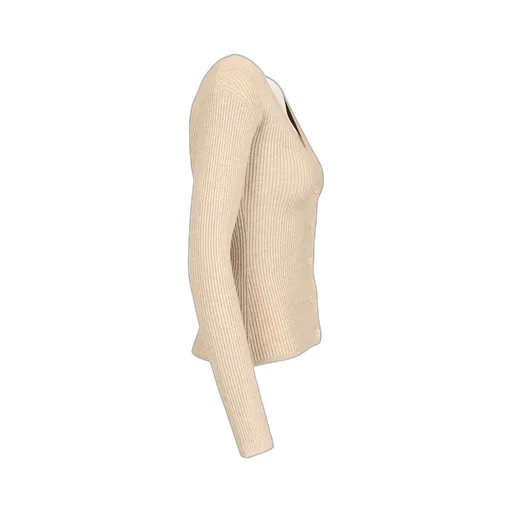 Max Mara Mxmgioiosa V-Neck Ribbed Cardigan