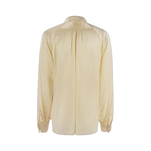 Max Mara Tamigi Bow Detailed Long-Sleeved Blouse