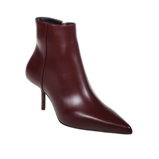 Max Mara Pointed Toe Zip-Up Boots