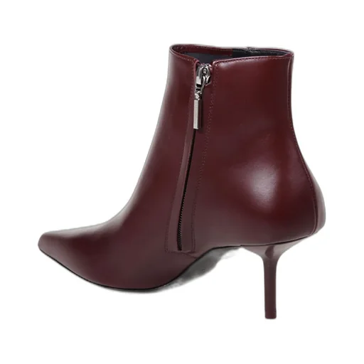 Max Mara Pointed Toe Zip-Up Boots