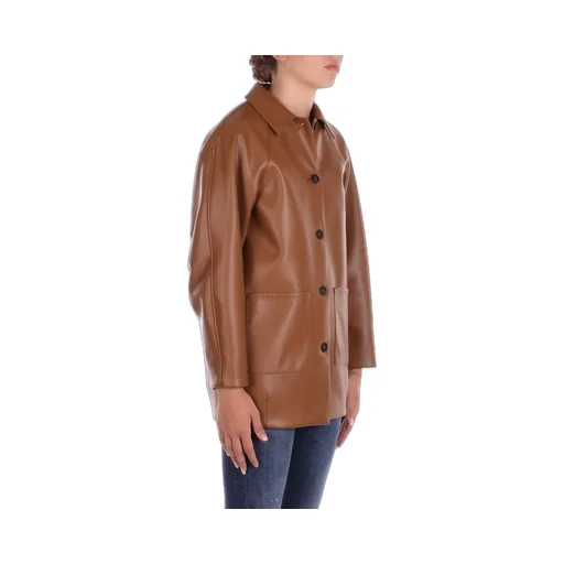 Max Mara Long-Sleeved Button-Up Jacket