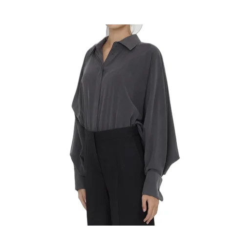 Max Mara Tempo Buttoned Long-Sleeved Top
