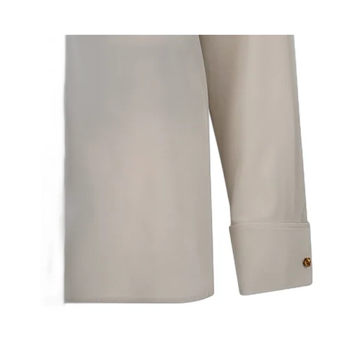 Max Mara Apollo Ribbon Detailed Long-Sleeved Shirt