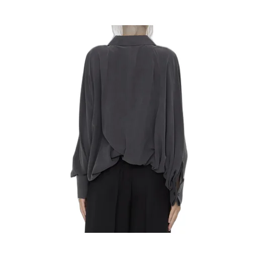Max Mara Tempo Buttoned Long-Sleeved Top