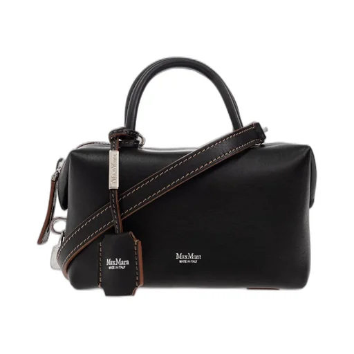 Max Mara Holdalls Logo Stamp Small Tote Bag