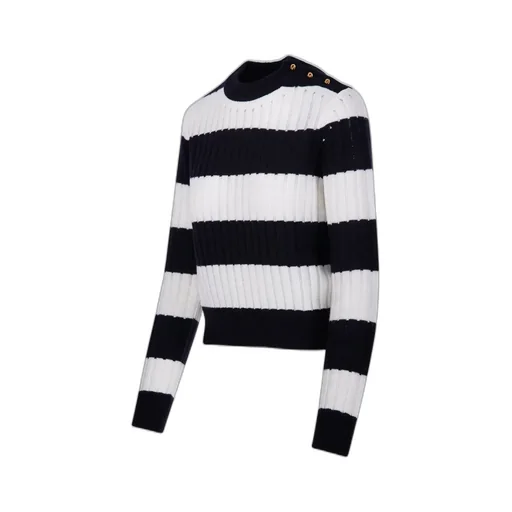 Max Mara Alfeo Striped Crewneck Jumper