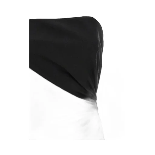 Max Mara Silva Gathered Strapless Dress
