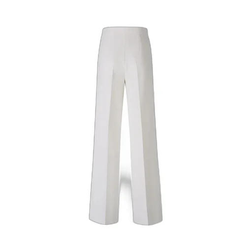 Max Mara Polonia Pleat Detailed Wide-Leg Trousers