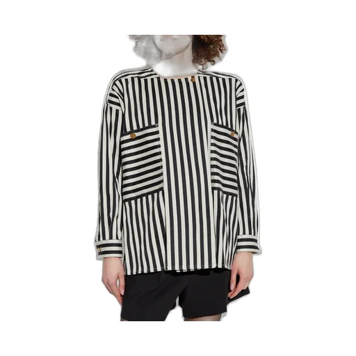 Max Mara Paio Striped Crewneck Shirt