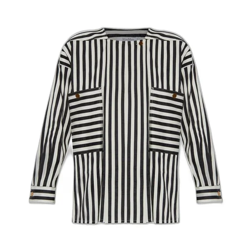 Max Mara Paio Striped Crewneck Shirt