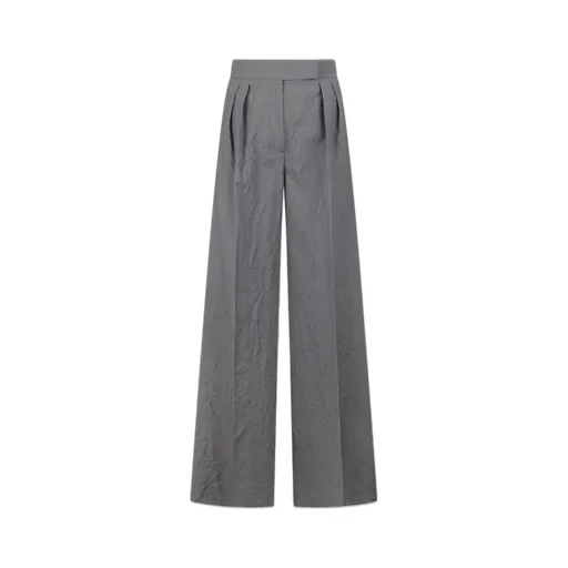 Max Mara Acinoso Pleat Detailed Wide-Leg Trousers