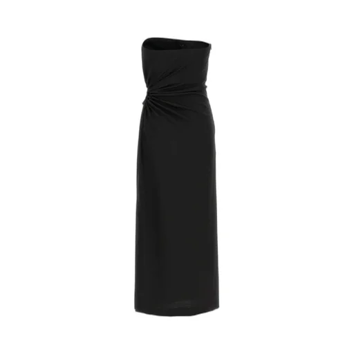 Max Mara Silva Gathered Strapless Dress