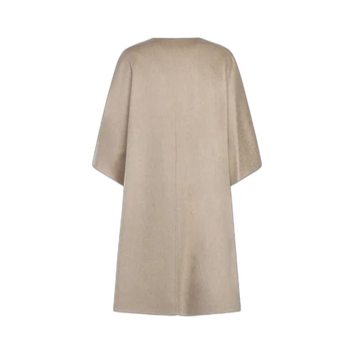 Max Mara Short-Sleeved Crewneck Coat