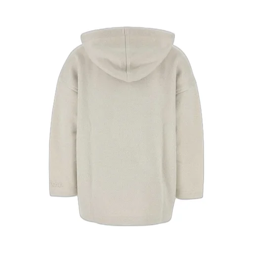 Max Mara Logo Embroidered Drawstring Hoodie
