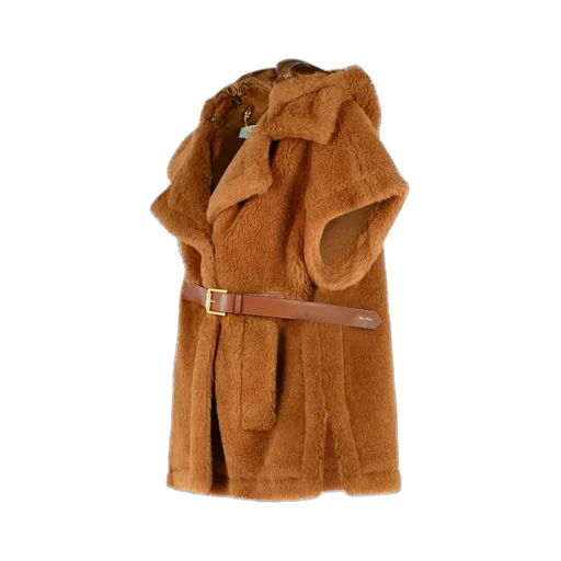 Max Mara Belted Short-Sleeved Jacket