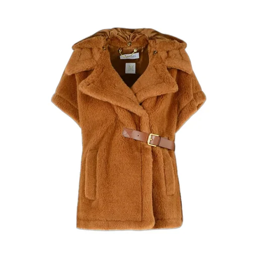 Max Mara Belted Short-Sleeved Jacket