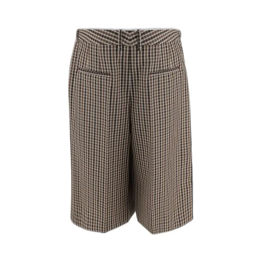 Jil Sander Checked Shorts