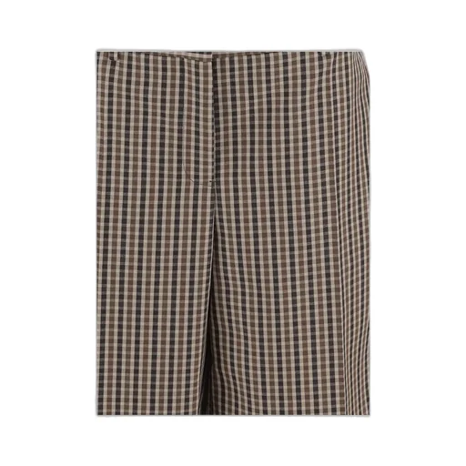 Jil Sander Checked Shorts