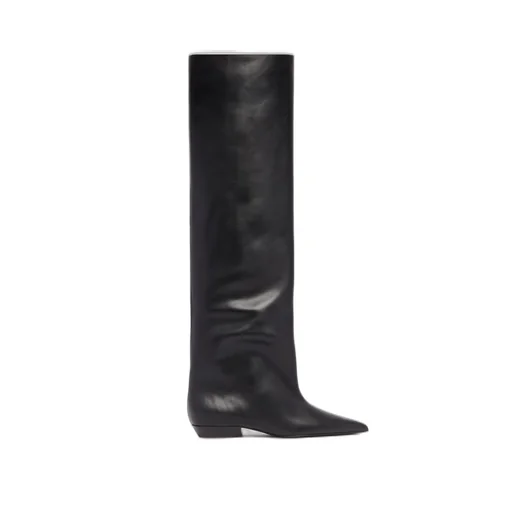 Jil Sander	Pointed Toe Knee-High Boots