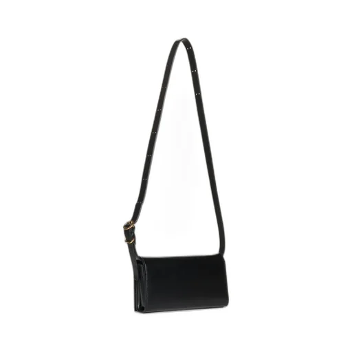 Jil Sander Logo Printed Shoulder Bag
