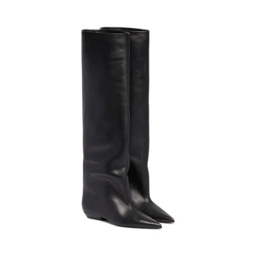 Jil Sander	Pointed Toe Knee-High Boots