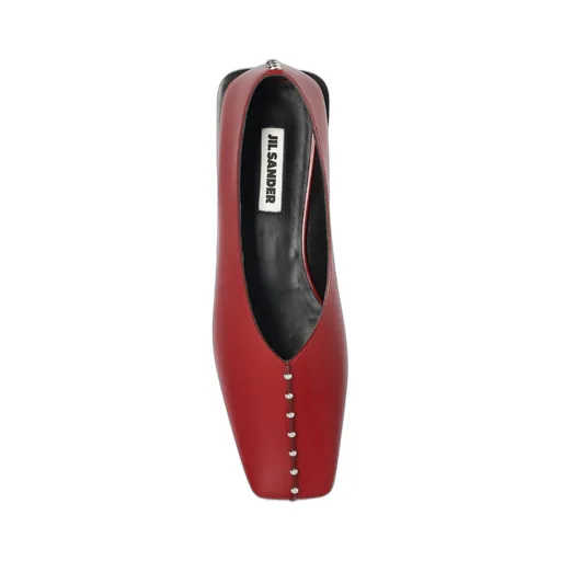 Jil Sander Studded Slip-On Flats
