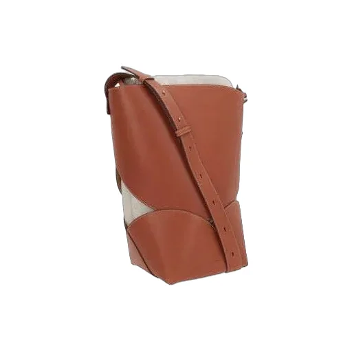 Jil Sander Logo Embossed Drawstring Bucket Bag