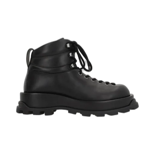 Jil Sander Round Toe Ankle Boots