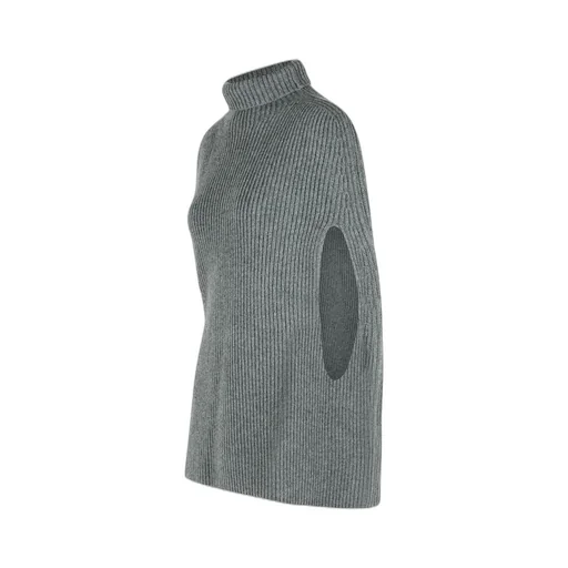 Jil Sander Midweight High-Neck Cape