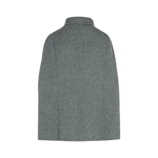 Jil Sander Midweight High-Neck Cape