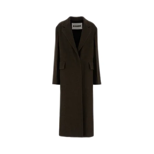 Jil Sander Long Sleeved Notched Lapel Coat