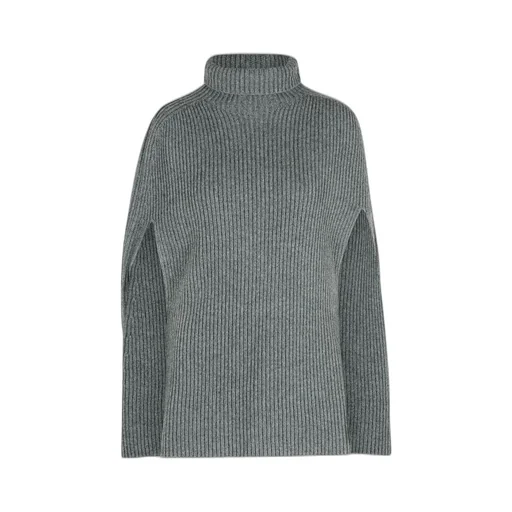 Jil Sander Midweight High-Neck Cape