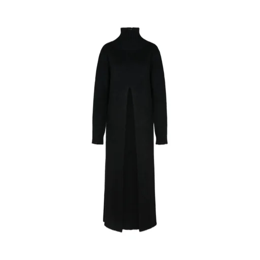Jil Sander High-Neck Knitted Dress