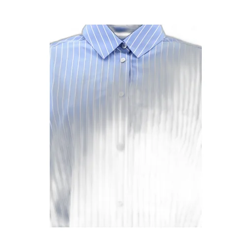 Jil Sander Sunday Long Striped Poplin Shirt