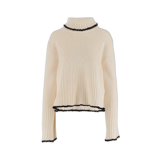 Jil Sander High Neck Long-Sleeved Jumper