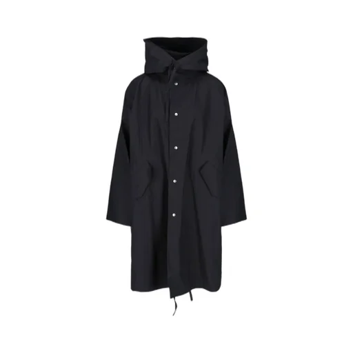 Jil Sander Logo Parka Coat