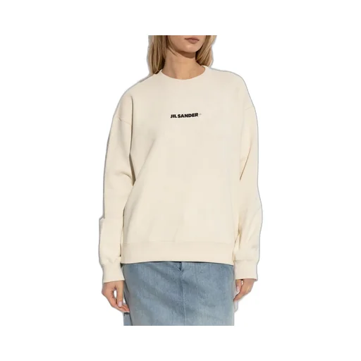 Jil Sander+ Logo Printed Crewneck Sweatshirt