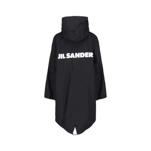 Jil Sander Logo Parka Coat