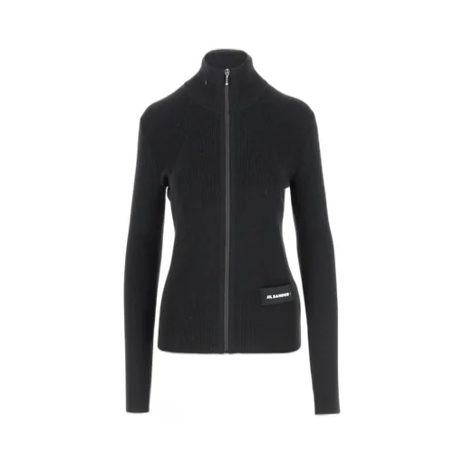 Jil Sander+ Zip-Up Ribbed-Knit Cardigan