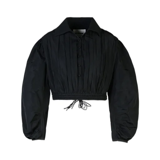 Jil Sander Long-Sleeved Gathered Blouse