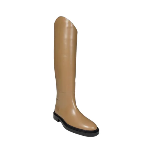 Jil Sander Almond-Toe Knee-Length Boots