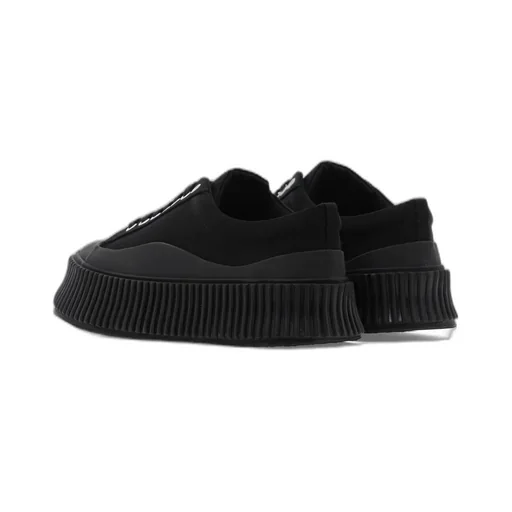 Jil Sander Round-Toe Low-Top Sneakers