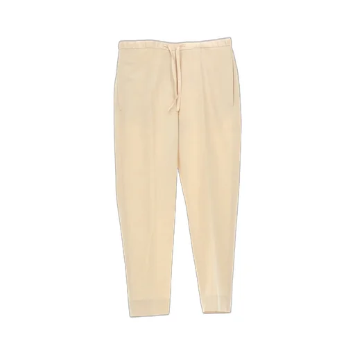 Jil Sander High-Waist Drawstring Cropped Trousers