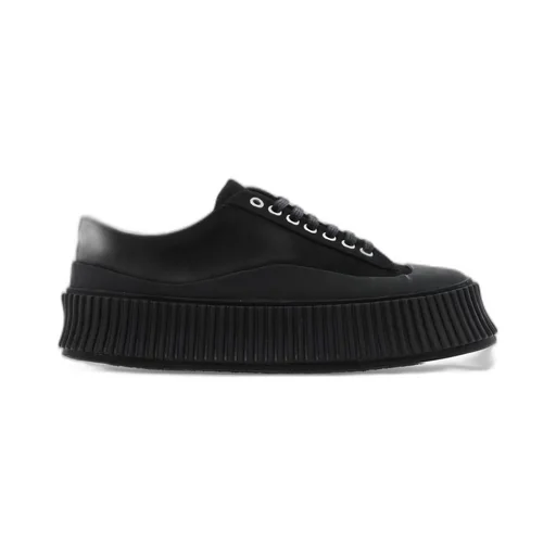 Jil Sander Round-Toe Low-Top Sneakers
