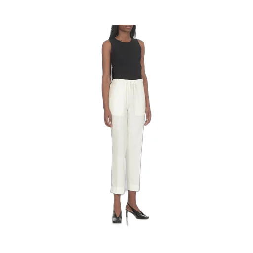 Jil Sander Drawstring Cropped Trousers