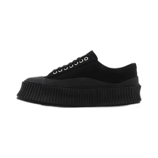 Jil Sander Round-Toe Low-Top Sneakers
