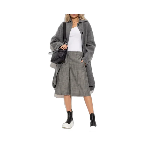 Jil Sander Single-Breasted Oversized Coat
