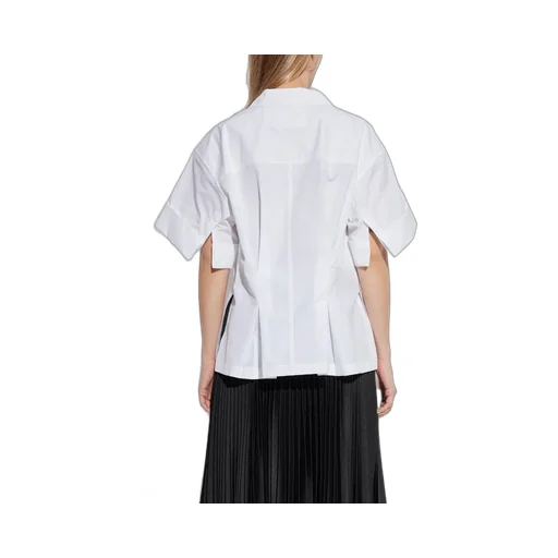 Jil Sander Short-Sleeved Poplin Shirt