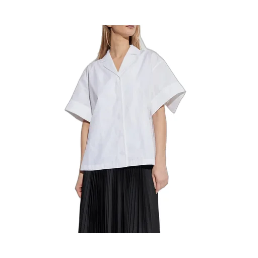 Jil Sander Short-Sleeved Poplin Shirt