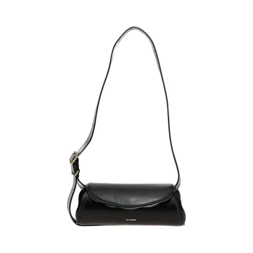 Jil Sander Cannolo Foldover Shoulder Bag